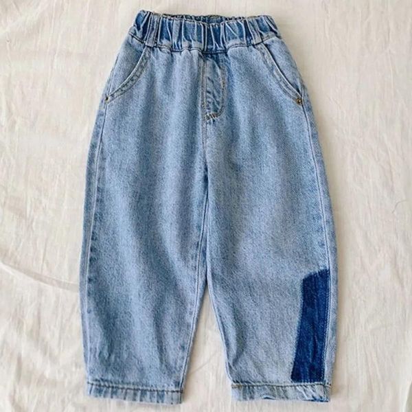 

jeans melario autumn spring baby boys pants kids clothes cotton casual children trousers denim 1-7year blue
