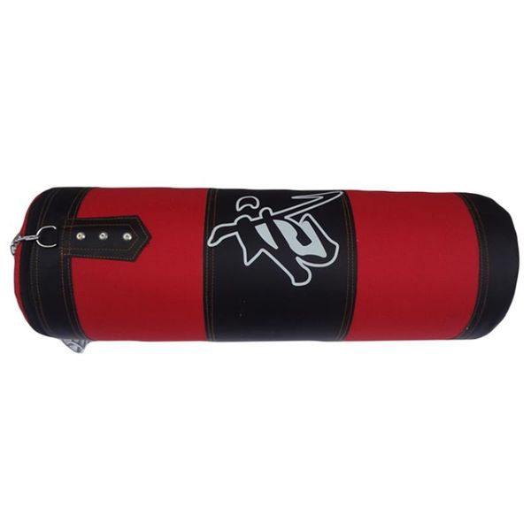 

sand bag empty boxing hanging kick sandbag fight karate training punching with metal chain hook carabiner