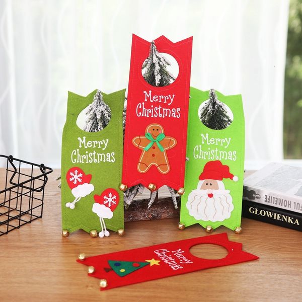 

christmas decorations decorative supplies storefront creative lintel pendant cartoon santa claus door hanging