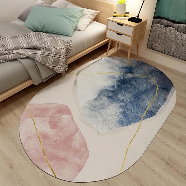 

3d printing anti-slip round carpets for living room floor modern carpet rugs child kid decoration mats in the hallway