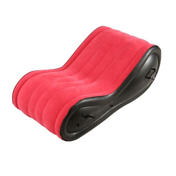 

camp furniture modern inflatable air sofa for couple love game chair with 4 handcuffs beach garden outdoor foldable