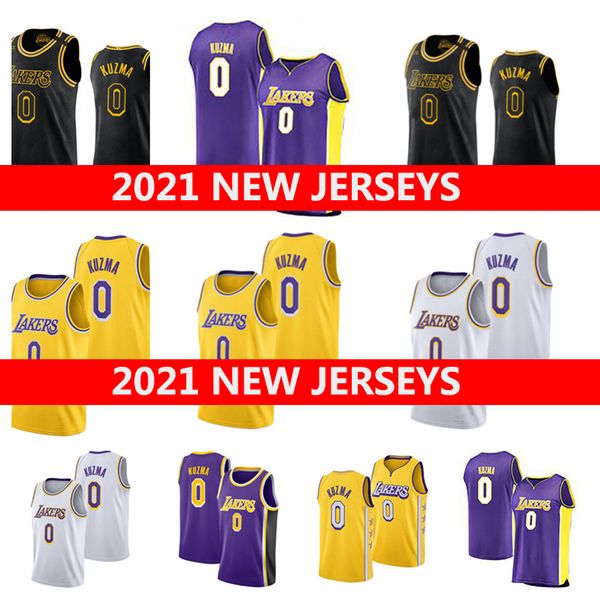 

2021 basketball jerseys 0 kyle kuzma, Black;red