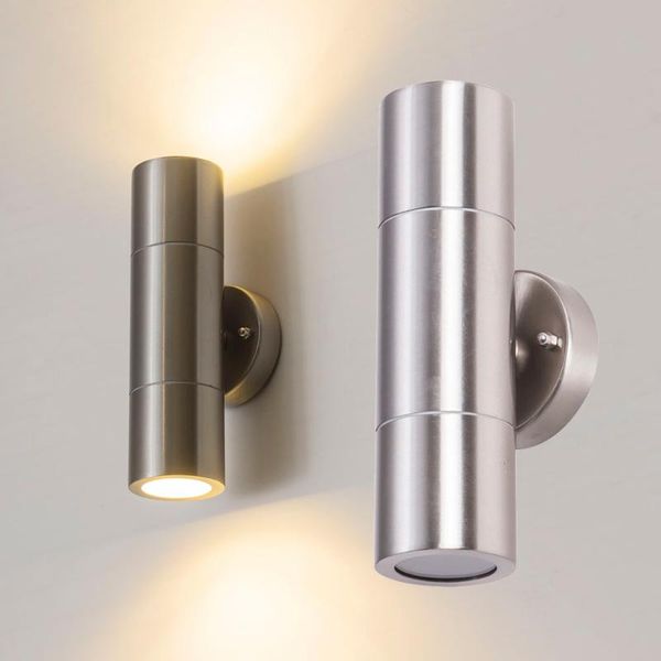 

waterproof led wall light dual-head garden porch indoor outdoor lamp lamps