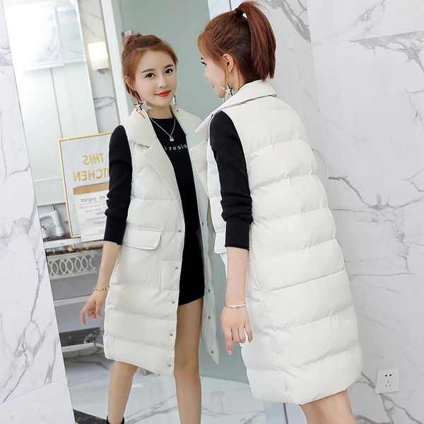 

women's vests wholesale 2021 autumn winter selling fashion casual female nice warm vest outerwear g168, Black;white