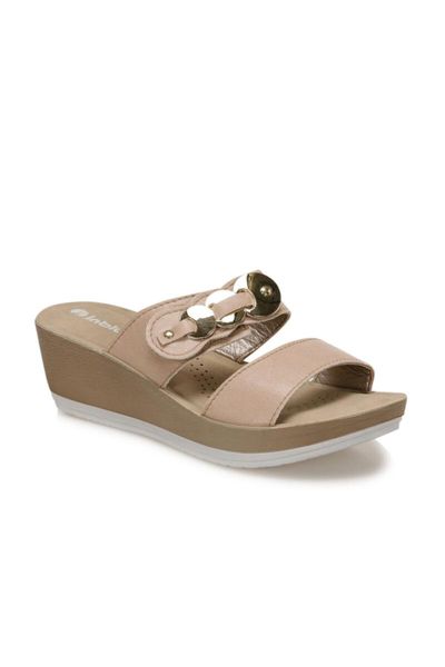 

sandals er000014 sand color women padding, Black