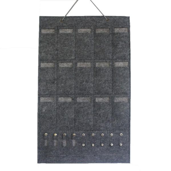 

wall door pocket hanging sunglasses organizer storage by 15/25 slots felt decoration/# boxes & bins