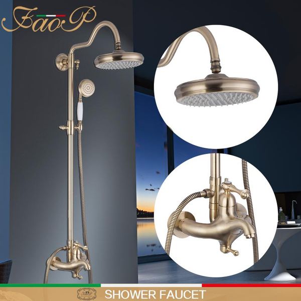 

shower faucets gold bathroom mixer faucet for set luxury waterfall sets