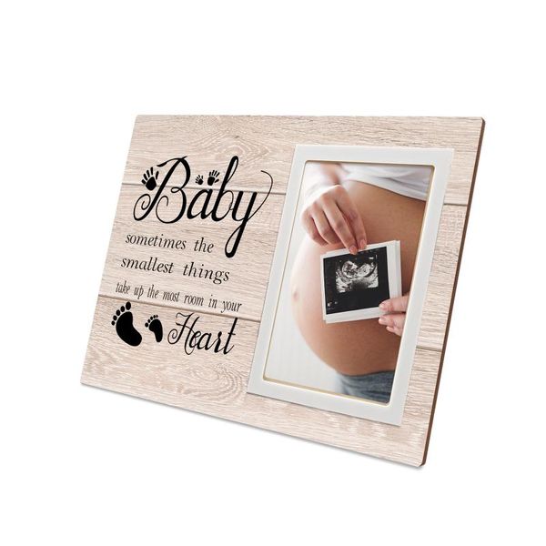 

frames custom po frame wooden home decoration wall decorative prints personalized picture painting baby is born gift