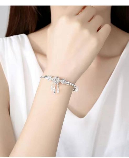 

bangle vintage classic korean fashion handmade bracelet for women,boho steampunk jewelry sets,aesthetic accessories women., Black