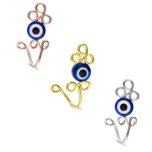 

devil's eye jewelry creative perforation jewelry