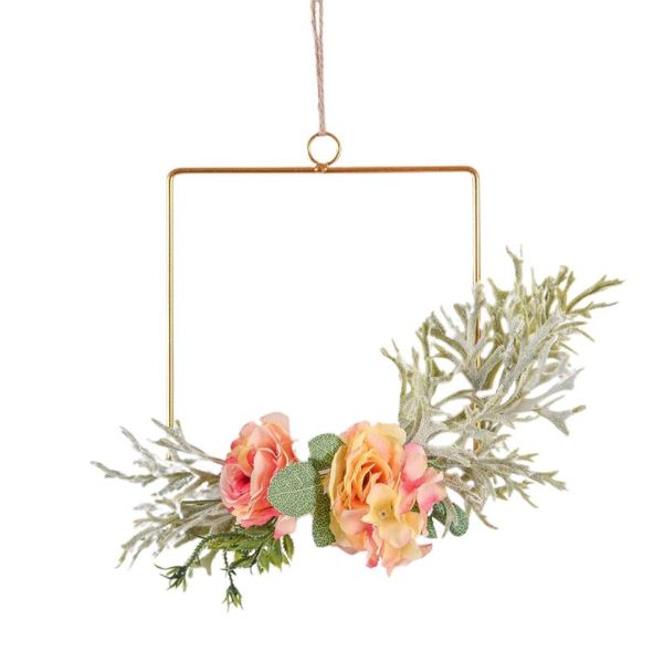 

decorative objects & figurines creative artificial flower ornaments home decorations iron + silk cloth plastic wall props multicolor maria r