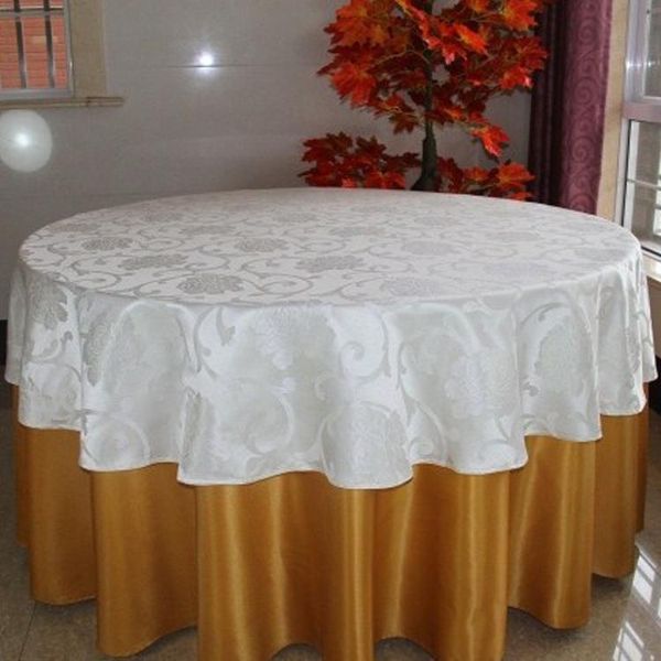 

gold el table cover cloth for weddings banquets home