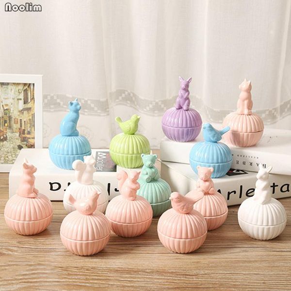 

gift wrap 1pc european creative ceramic candy box animal jewelry chocolate container wedding supplies party birthday favors