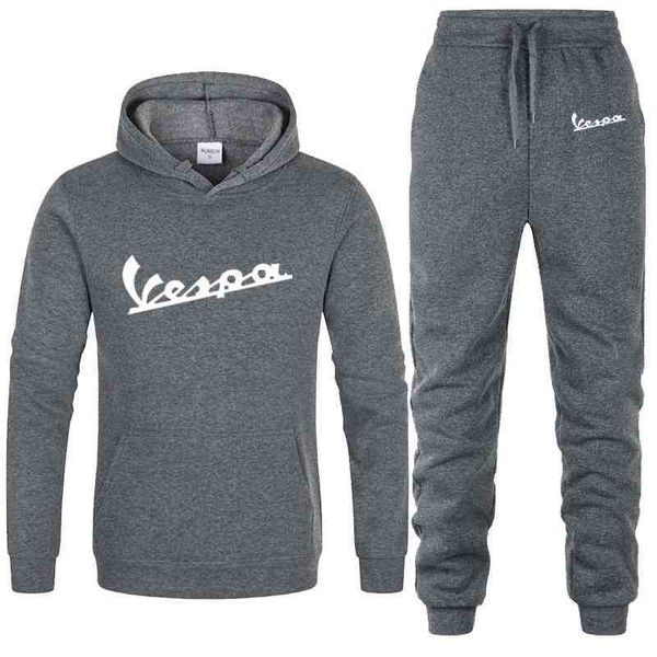 

hoodiesmen's sweater vespa leisure sports hooded sweater jacket, Black