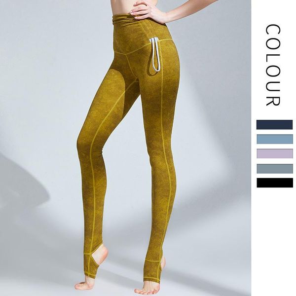 

yoga outfit women breathable pants sports fitness show skinny tight hip high waist tights leggings