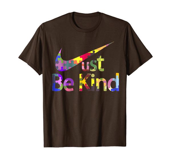 

autism awareness shirt just be kind t-shirt autist tee, White;black