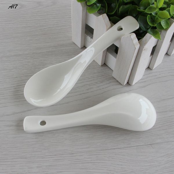 

Ceramic spoons household hotel restaurant kitchen utensils spoon 800 pcs/box