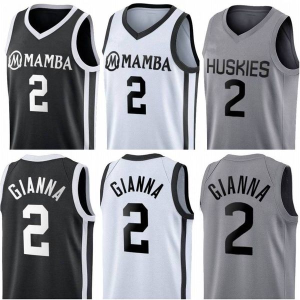 

stitched gianna maria onore jersey uconn huskies special tribute college 2 gigi mamba memorial basketball jerseys, Black