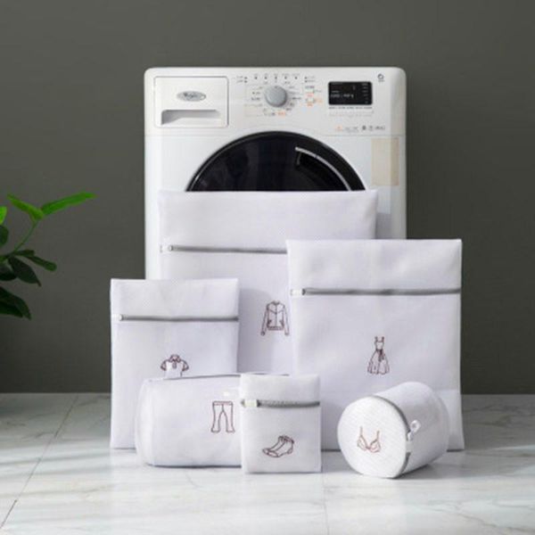 

set thicken and durable laundry bags with variety of common sizes for bra underwear dirty clothes bed sheets washing bag
