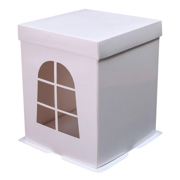 

gift wrap 1pc cake box birthday carrier baking packaging party supplies