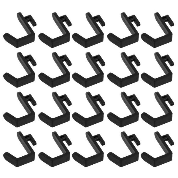

hooks & rails 20pcs storage hook replacement j shape peg for board organizer tool