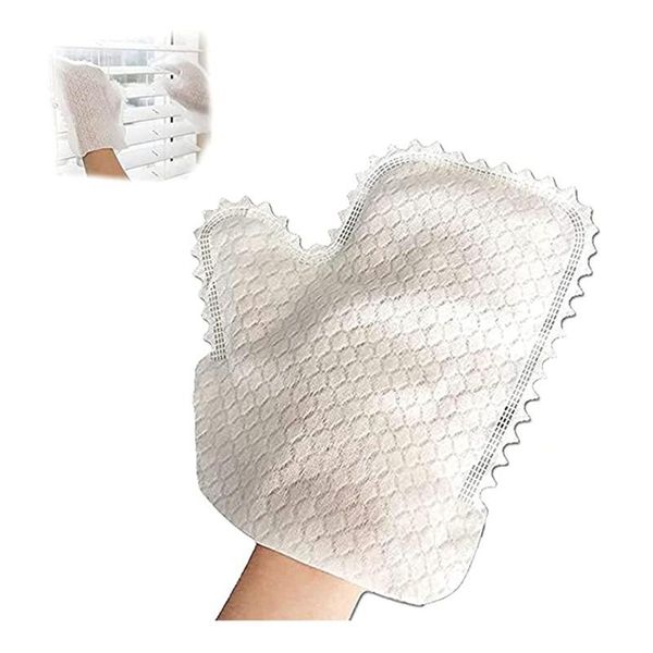 

disposable gloves duster reusable microfiber auto dusting cleaning house on-woven with teeth electrostatic