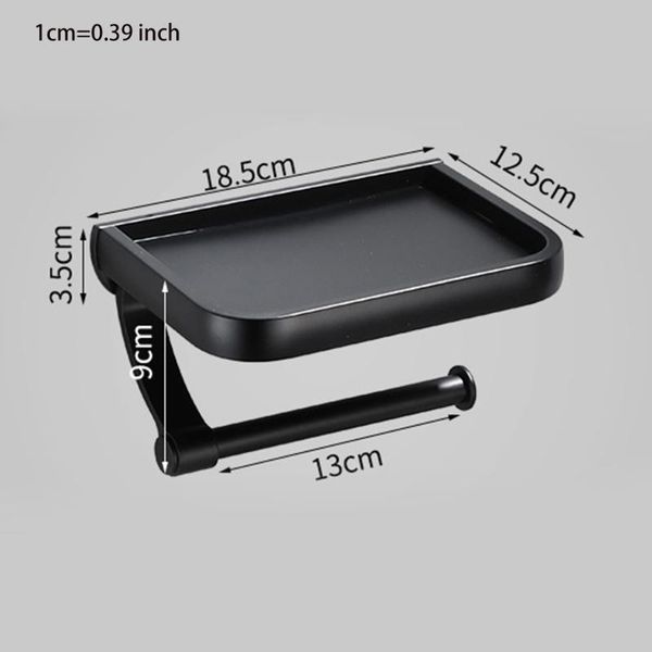 

toilet paper holders 203f phone holder bathroom storage holds tissue box roll dispenser space aluminum thicken