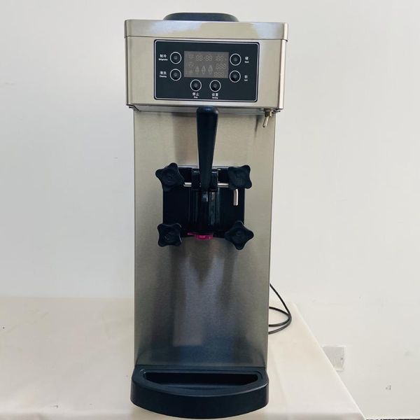 

ice cream making machine commercial 1100w domestic soft one flavor stainless steel