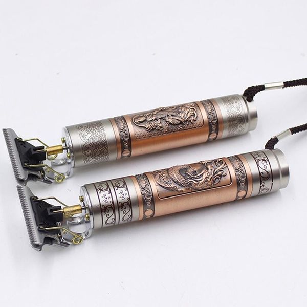 

electric hair clippers men t-blade carving metal trimmer barber grooming kit