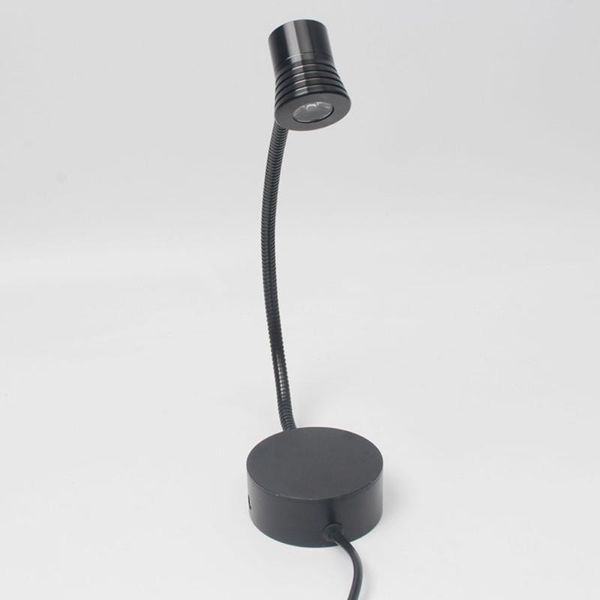 

wall lamps us/eu plug with cable led hoses lamp flexible home el bedside reading light moder aluminum book lights
