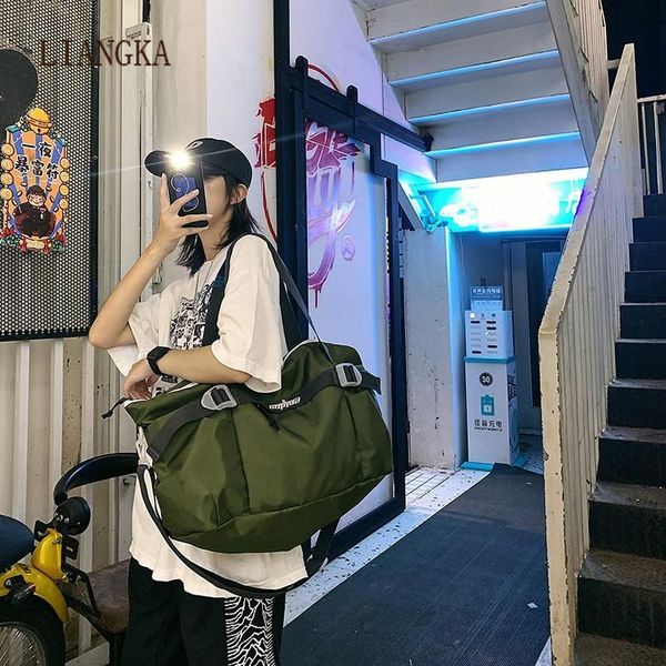 

men fitness gym blosa for women sport handbag casual shoulder crossbody bag large travel luggage g0669 duffel bags