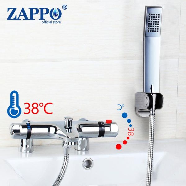 

chrome bathtub faucet thermostatic body concealed shower set deck mount cold brass mixer tap bath kits bathroom sets