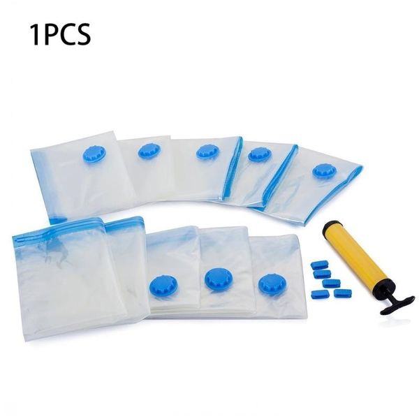 

storage bags vacuum bag with valve transparent border folding compressed organizer space saving seal organization for home
