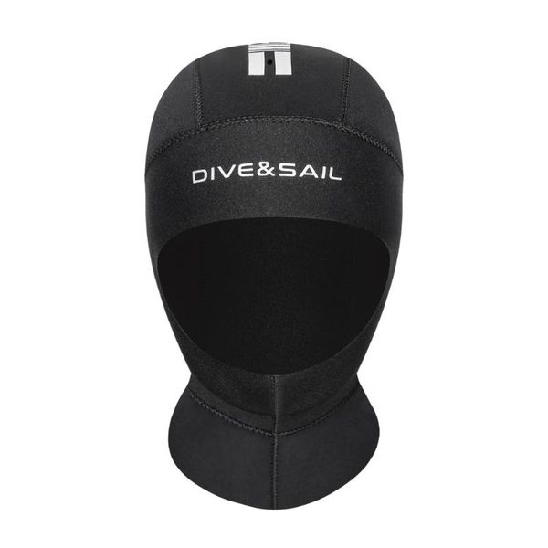 

diving masks 3mm elastic hood cap winter keep warm cold proof wetsuit head protection caps water sports swim suit equipment