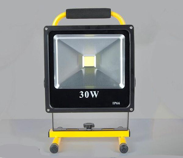 

floodlights 10pcs powerful ultrathin 10w 20w 30w 50w led floodlight rechargeable aluminum flood light camp outside portable with charger