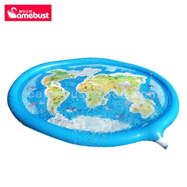 

pool & accessories summer inflatable water spray pad thickened pvc children outdoor splash pads swimming toy kid gifts
