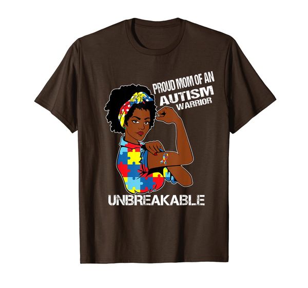 

Proud Mom of An Autism Warrior Unbreakable Shirt, Mainly pictures