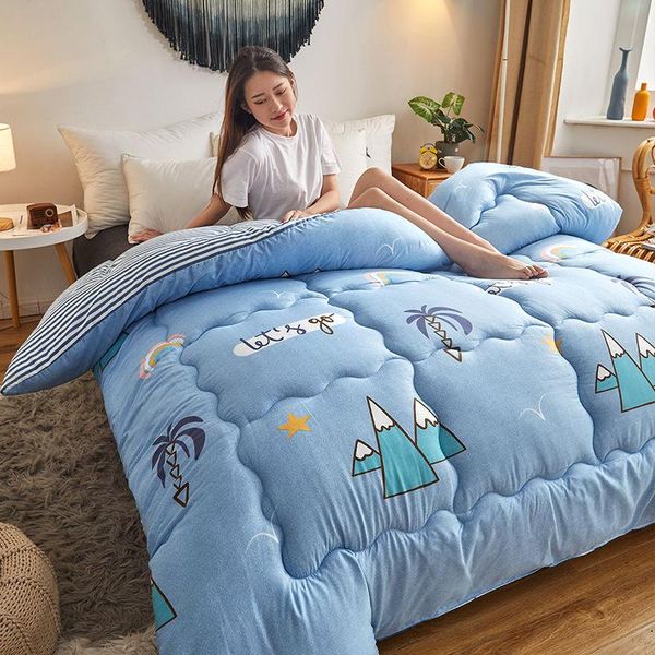 

comforters & sets 2021 natural silk quilt/mulberry quilt for summer and winter, extra large double queen bedding, handmade solid color