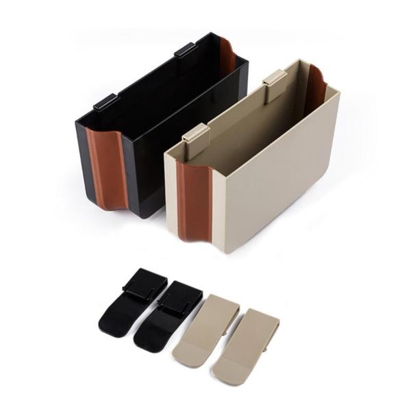 

car organizer seat back hanging storage box garbage bag foldable styling