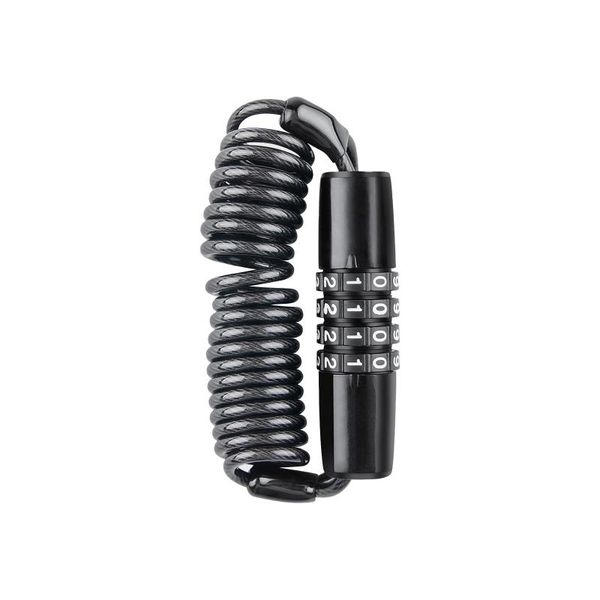 

bike locks mountain bicycle lock theft spiral steel cable stainless 4 digit combination road motorcycle cycling