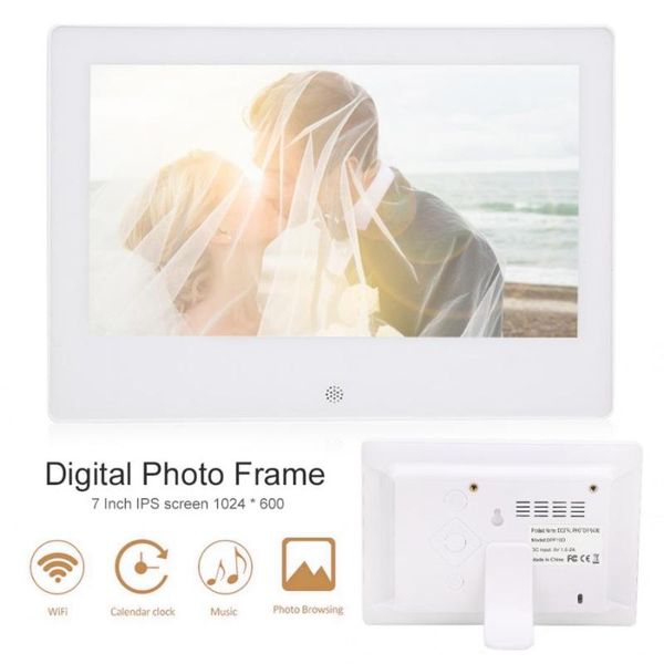 

digital po frames po 7in frame 1024x600 16:9 hd electronic body sensor for birtnday wedding festival gifts