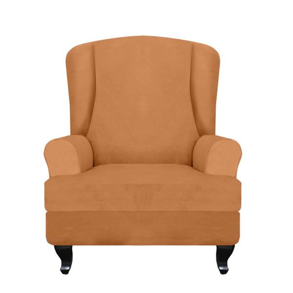 

decdeal sofa cover stretch recliner chair furniture protector couch soft elastic fabric camel covers