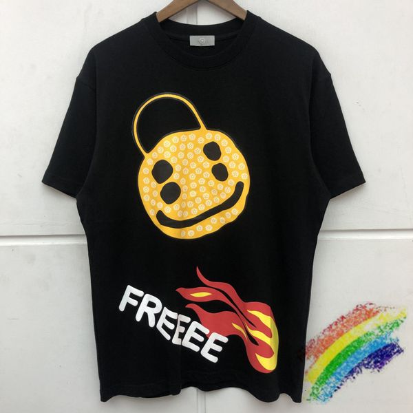 

t shirts cpfm.xyz tee face print short sleeve cpfm t-shirt cactus plant flea market, White;black