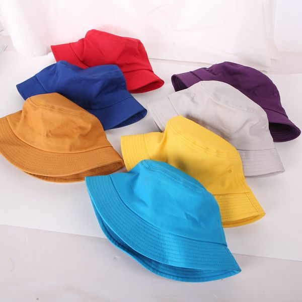 

packable summer travel bucket beach sun hat for children 211300, Blue;gray