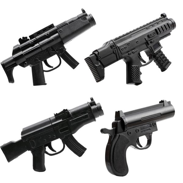 

5444akm ump9 scar simulation mini alloy toy rifle gun model pistol for adults collection boys birthday gifts outdoor game