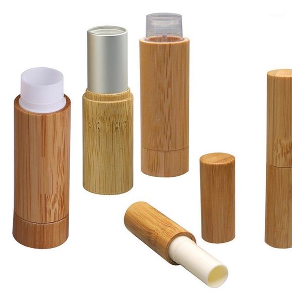 

storage bottles & jars makeup bamboo design empty lip gross container lipstick tube diy cosmetic containers, tubes, stick tubes