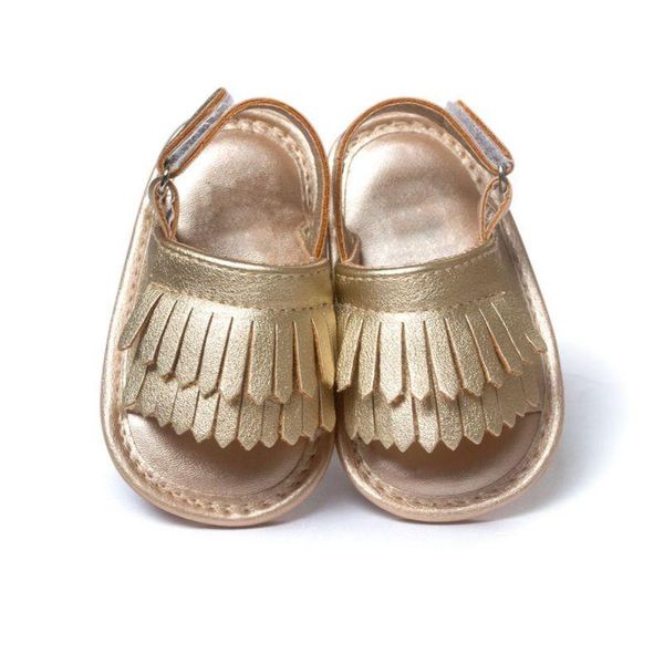 

first walkers summer infant baby girls pu leather cute tassel shape solid color breathable comfortable prewalker princess crib shoes