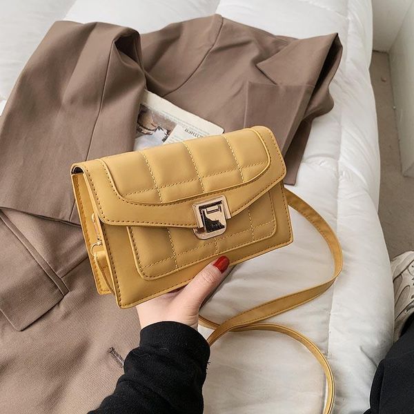 

spring fashion chains bags women small plaid designer crossbody bag flap summer beach shoulder handbags purse cross body