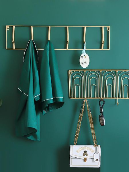 

robe hooks scandinavian creative porch hook hanging key rack clothes cap fitting room door bedroom wall decoration