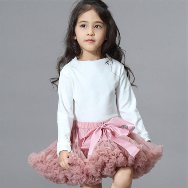 

kids baby lovely princess children women skirts vestidos happy birthday clothes chiffon ballet ballerina pettiskirt clothing